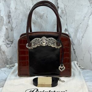 Brighton Chantilly Vintage Leather Shoulder Bag